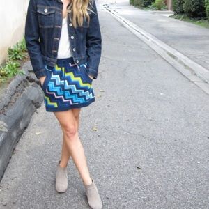MISSONI chevron skirt